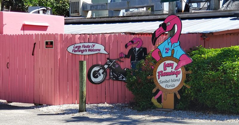 11 Beachside Shacks In Florida Locals Still Love - Decor Hint The Lazy Flamingo, Sanibel Island