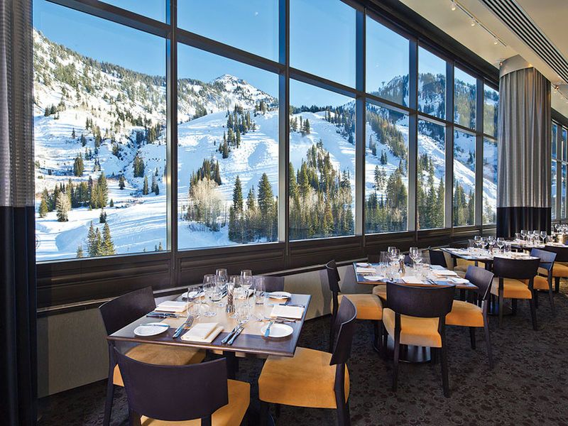 14 Utah Restaurants With Breathtaking Mountain Views And Unforgettable Bites - Decor Hint The Aerie – Perched Among Snowbird's Peaks