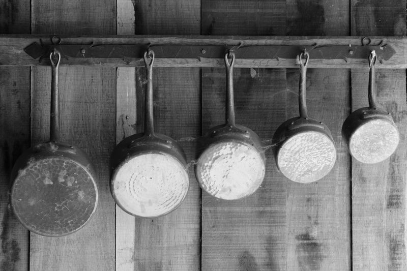 9 Ways You Can Maximize Small Kitchen Space - Decor Hint Hang Pots And Pans From The Ceiling