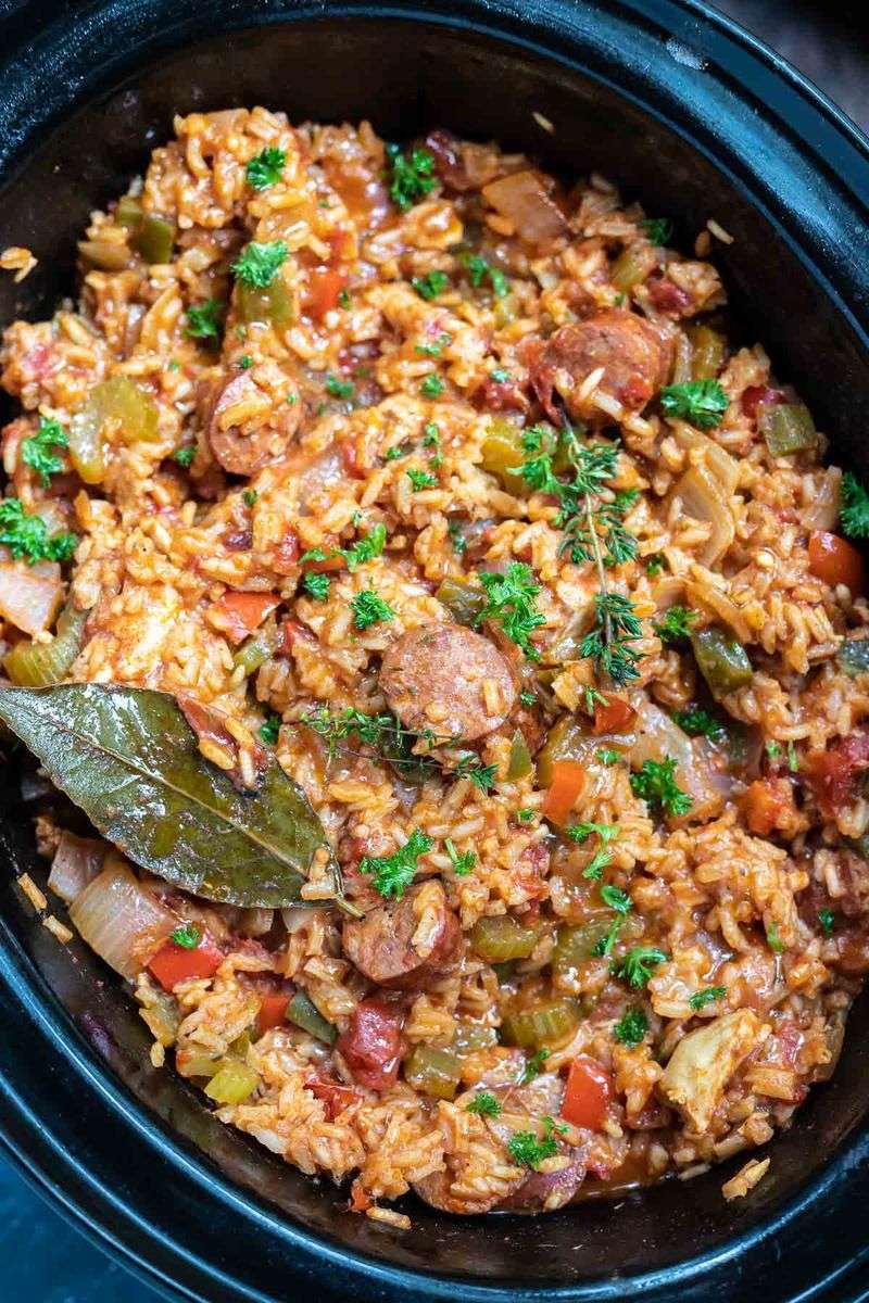 15 Slow Cooker Recipes Louisiana Families Swear By All Year - Decor Hint Jambalaya That Cooks Itself