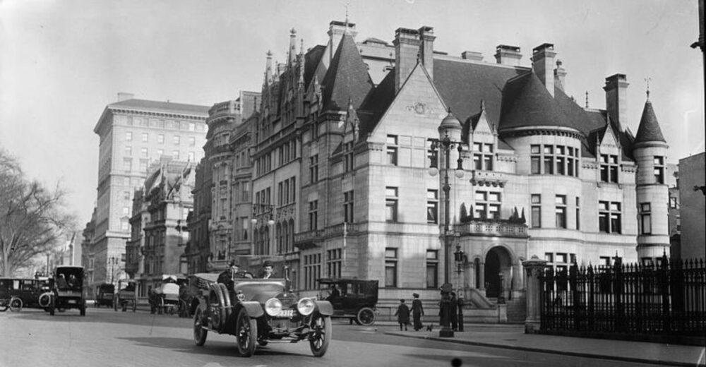 Millionaires Row Then And Gone Vintage Photos Of Long Lost Gilded Age Mansions - Decor Hint