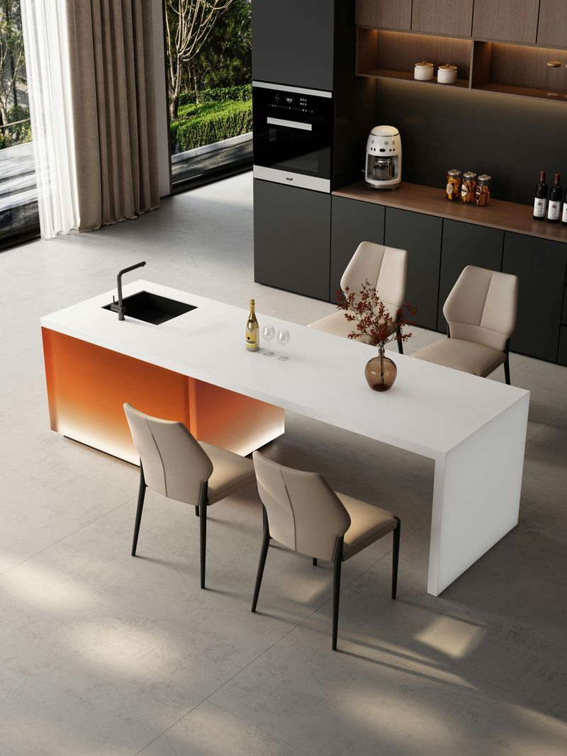 13 Ways Designers Place Furniture To Keep Rooms Light And Inviting - Decor Hint Open-Back Chairs to Maintain Flow