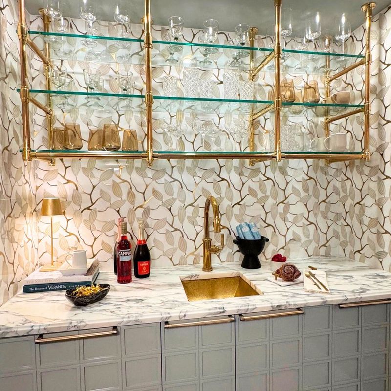 Tiled Bar Fronts