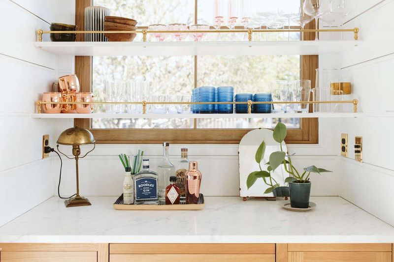 7 Kitchen Wow Factors That Win Over California Buyers And 5 Finishing Touches That Attract Even More According To Interior Designers - Decor Hint Floating Shelves with Curated Displays