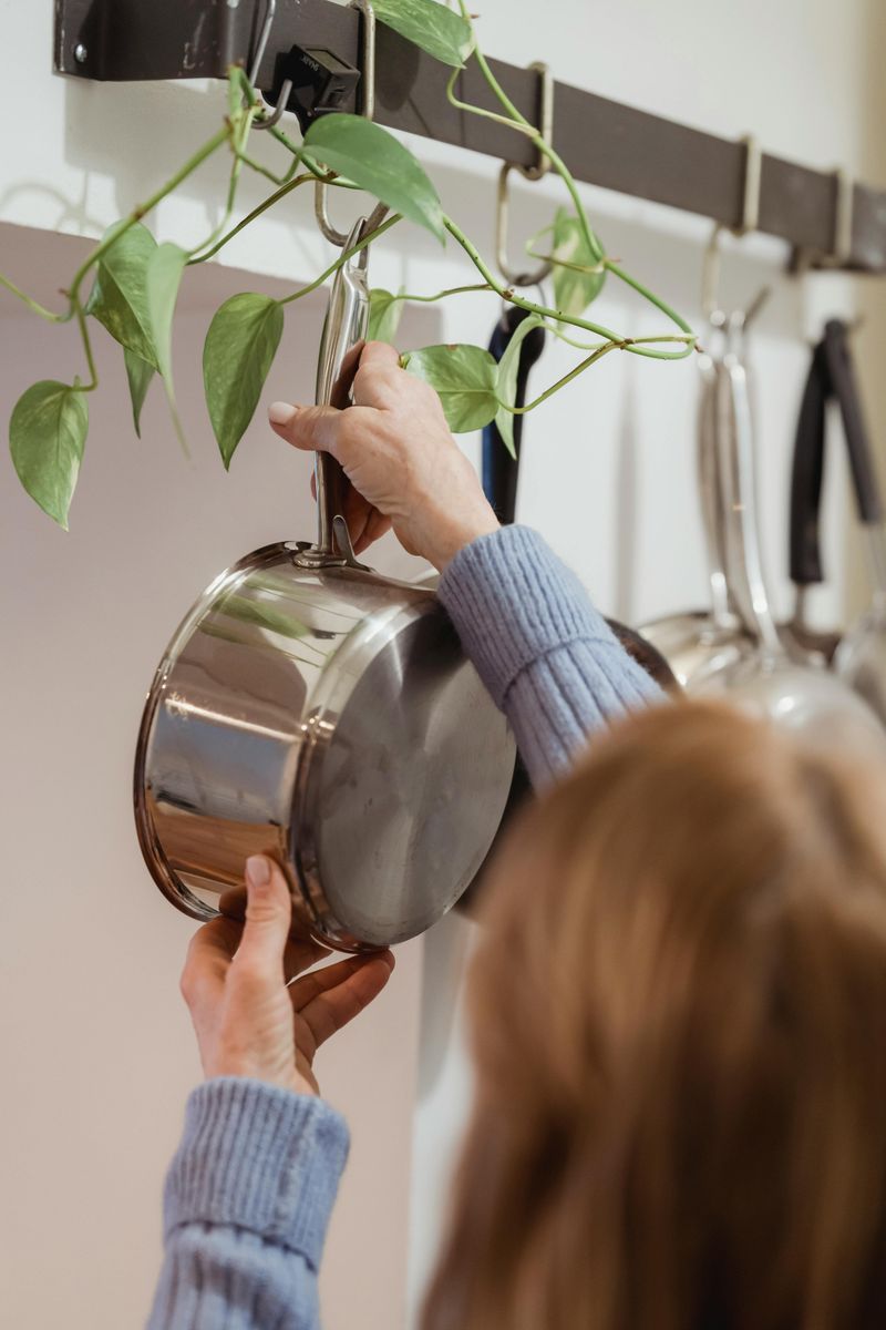 Ceiling-Mounted Pot Racks