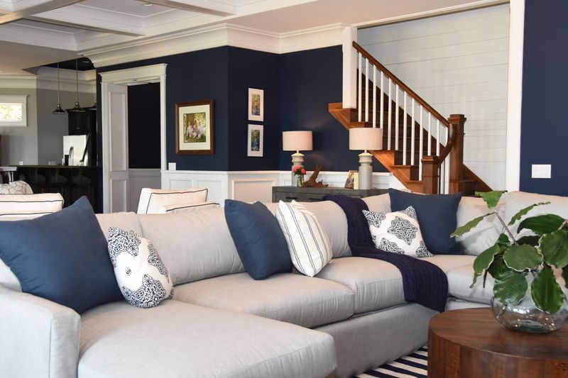 10 Michigan Basement Family Rooms Made For Laid-Back Fun - Decor Hint Great Lakes-Inspired Hideaway