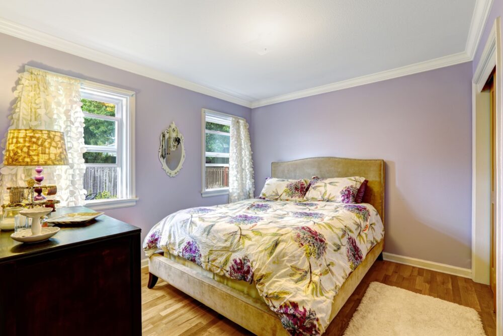 7 Bedroom Paint Ideas To Refresh And Personalize Your Space - Decor Hint Muted Lavender