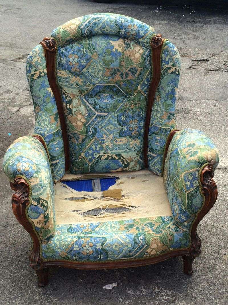 Torn Upholstery