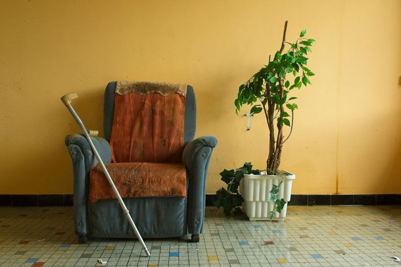 Worn Armchairs