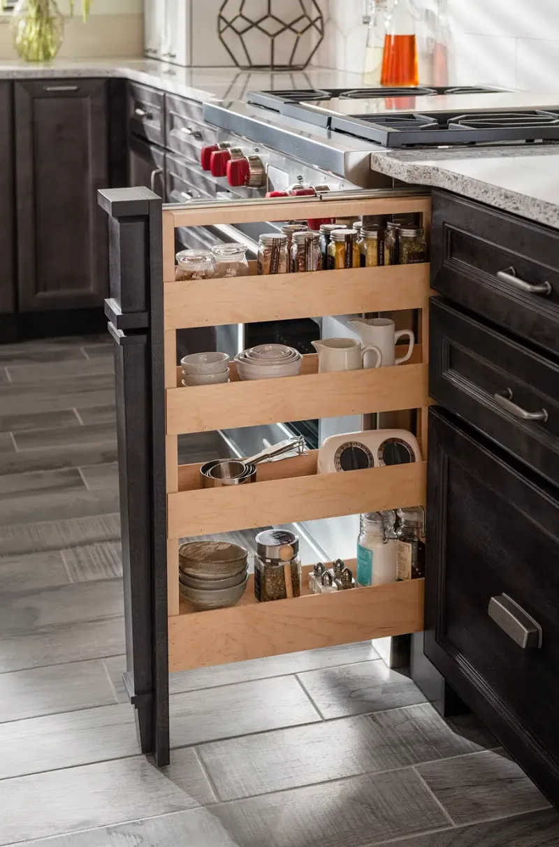 Incorporate Sliding Drawers