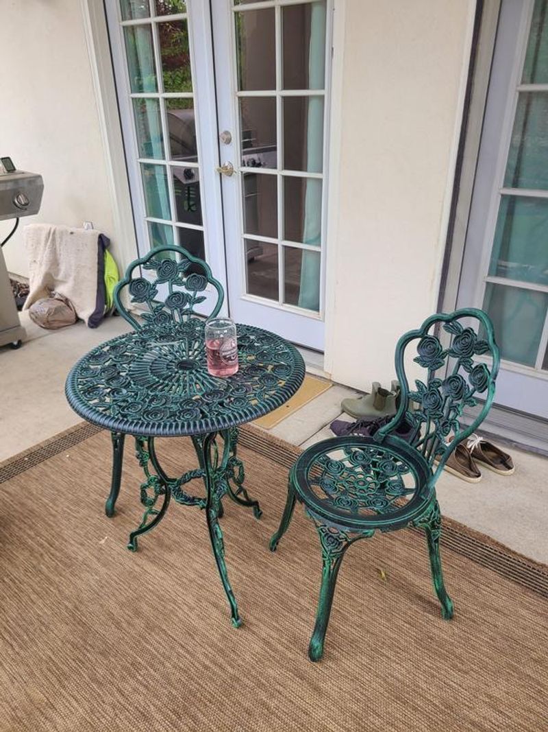 Metal Bistro Sets