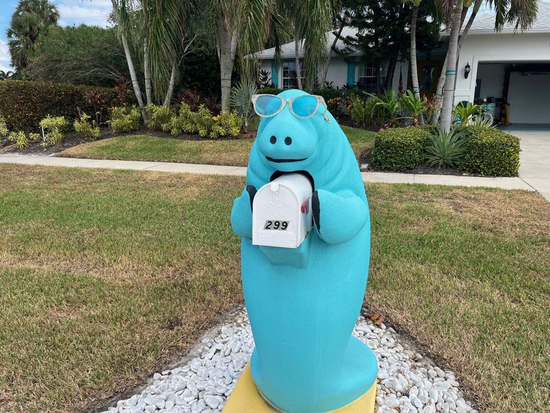 22 Florida Home Design Trends That Are Mega-Popular For Weird Reasons - Decor Hint Mailboxes Shaped Like Manatees