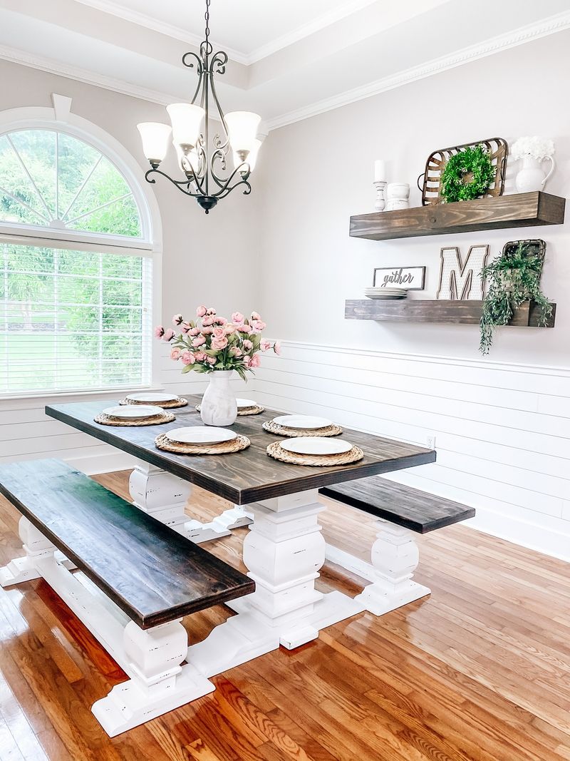 6 Georgia Dining Rooms That Miss The Mark & 6 That Feel Timeless - Decor Hint Rustic Farmhouse Overkill