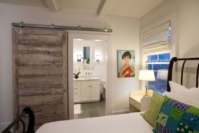 Compact Barn Door For Pantries Or Bathrooms