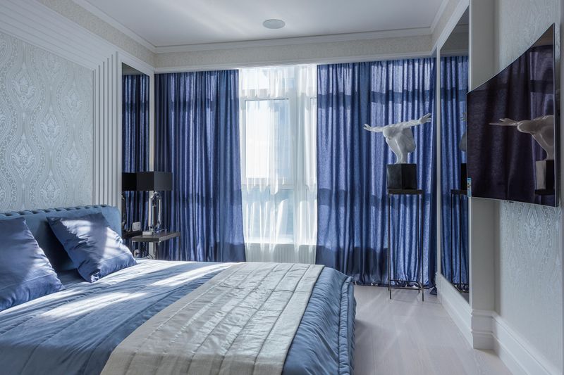 10 Creative Ways You Can Bring Blue Into Your Space - Decor Hint Blue Window Treatments