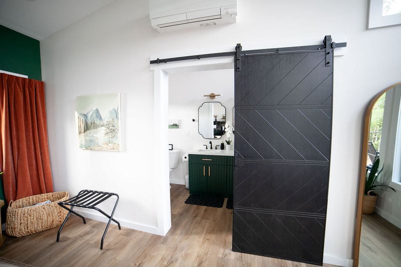 Sliding Barn Door Bathroom