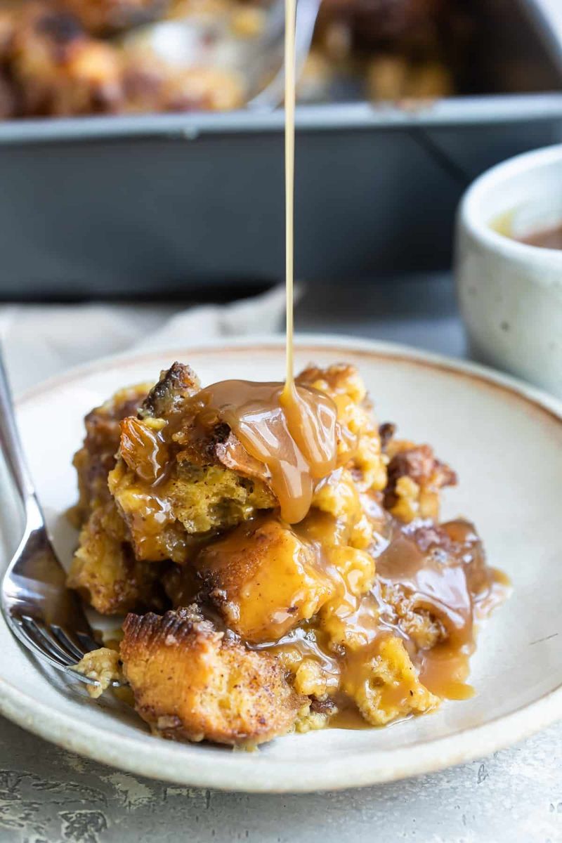 11 Georgia Peach Desserts That Scream Summer - Decor Hint Peach Bread Pudding