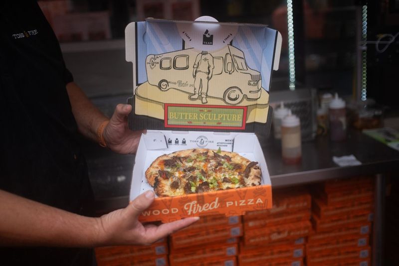 9 New Foods Debuting At The New York State Fair - Decor Hint Ji-Woo's Sweet Bop Pizza – Toss & Fire (with Ji-Woo's)