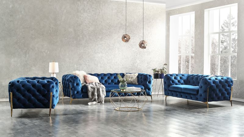 Velvet Upholstery Adds Luxurious Texture