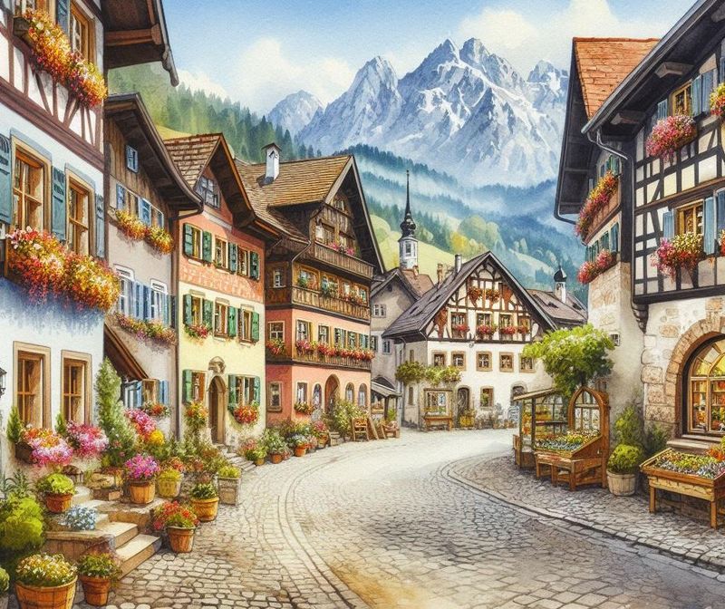 11 Wallpaper Prints In Michigan That Feel Like The Good Old Days - Decor Hint Bavarian Frankenmuth Folkart