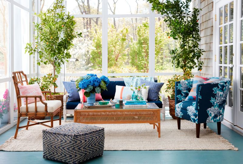 8 Georgia Wraparound Porches Made For Rocking Chairs - Decor Hint Cottage Garden Encircle