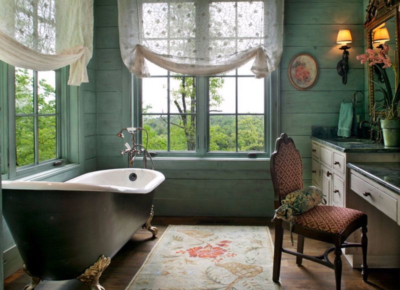 Mix Modern Conveniences With Vintage Style