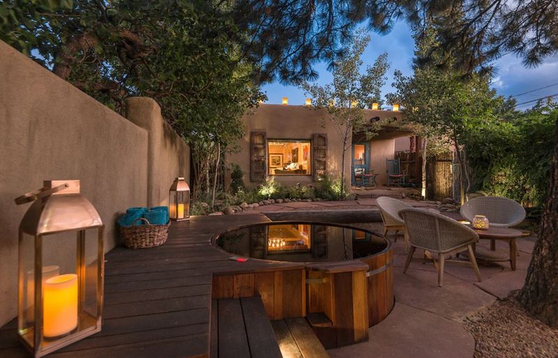 7 New Mexico Adobe Courtyards To Enjoy Timeless Shade - Decor Hint Mesilla's Quiet Corner