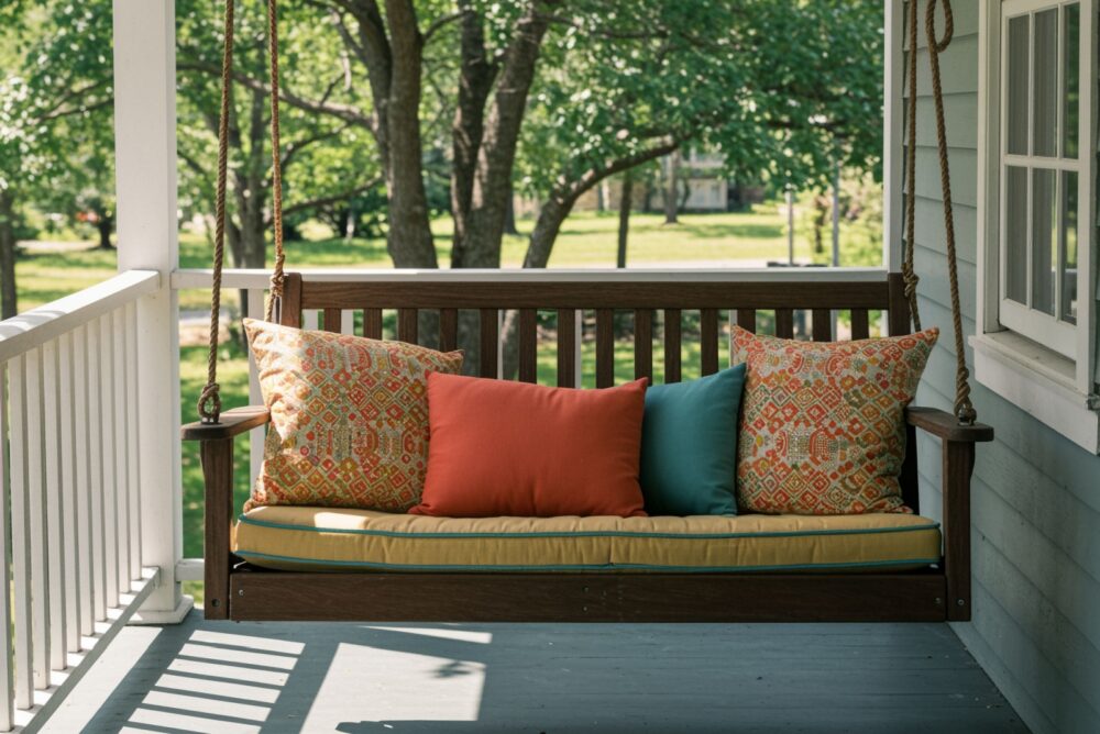 6 DIY-Friendly Weekend Ideas That Could Be Common In San Antonio Homes - Decor Hint Porch Swing Installation - Decor Hint