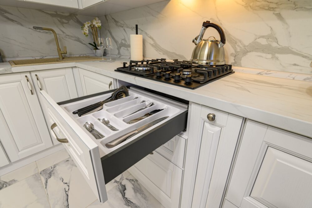 Low Kitchen Cabinets