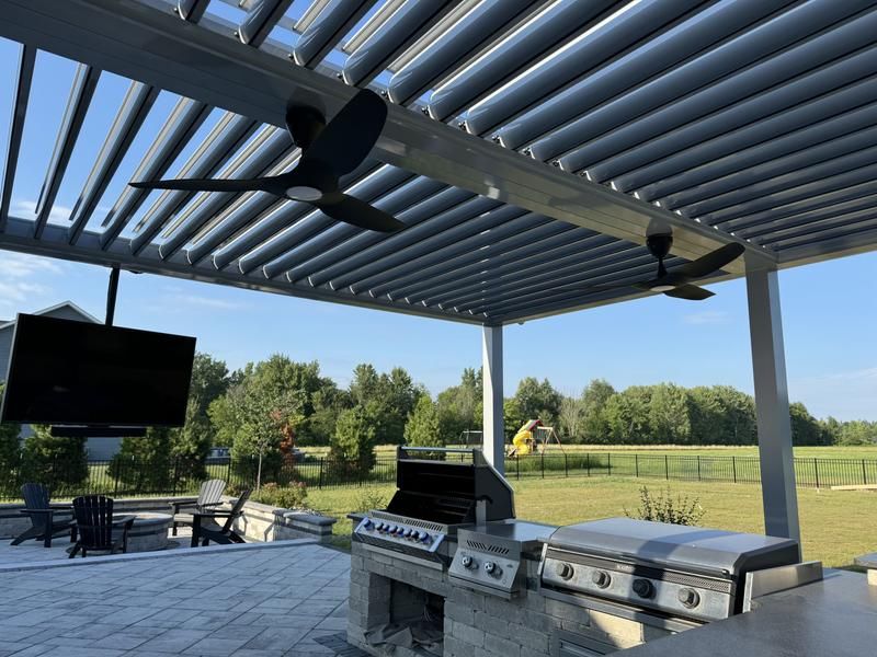 8 Florida Screened Porches That Survive Storm Season - Decor Hint Impact-Resistant Ceiling Fans