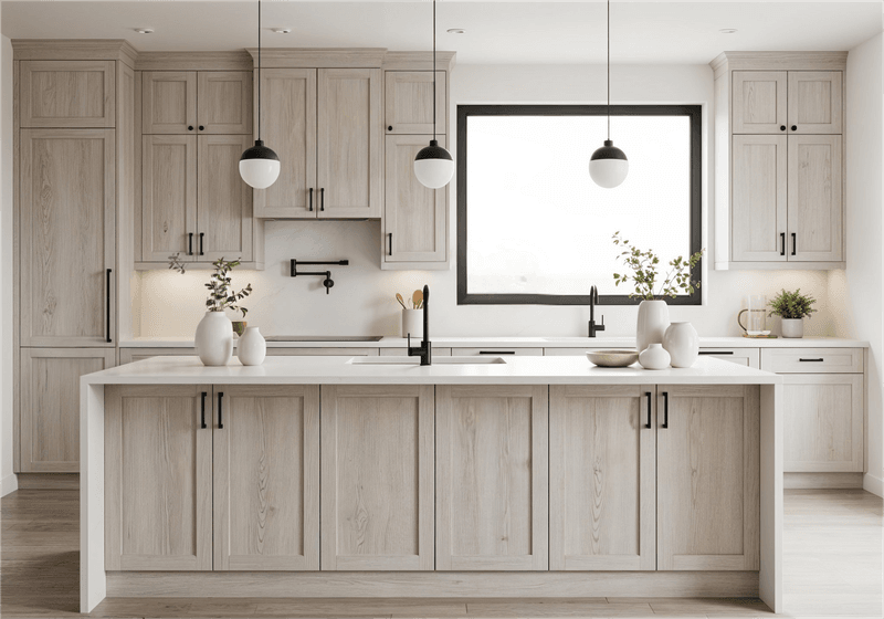 12 Arizona Rustic Kitchens That Could Capture The Desert Living Vibe - Decor Hint Sun-Bleached Wood Kitchen