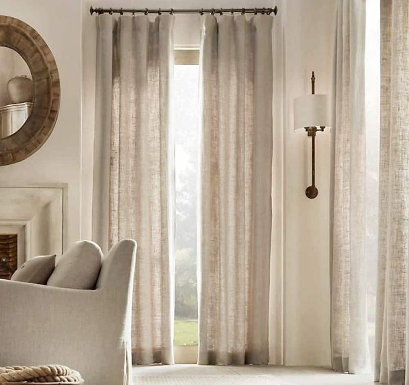 Neutral Linen Curtains