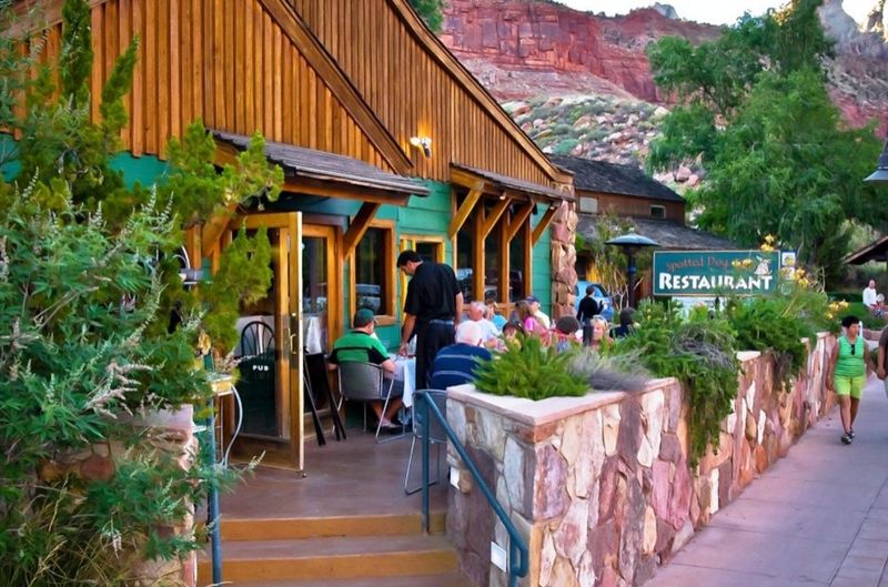 14 Utah Restaurants With Breathtaking Mountain Views And Unforgettable Bites - Decor Hint Zion Lodge – Dining Amid Towering Canyon Walls