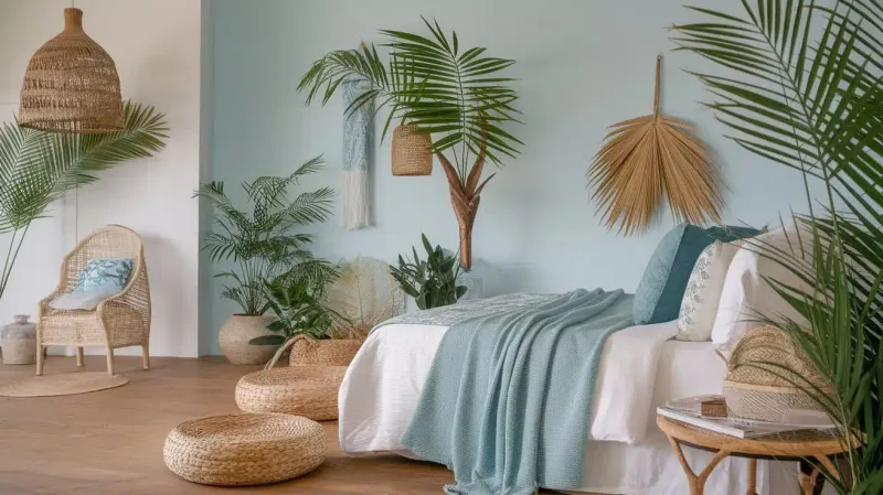 10 Signature Details Defining Florida Bedrooms With Coastal Style - Decor Hint Indoor Plants with Tropical Flair
