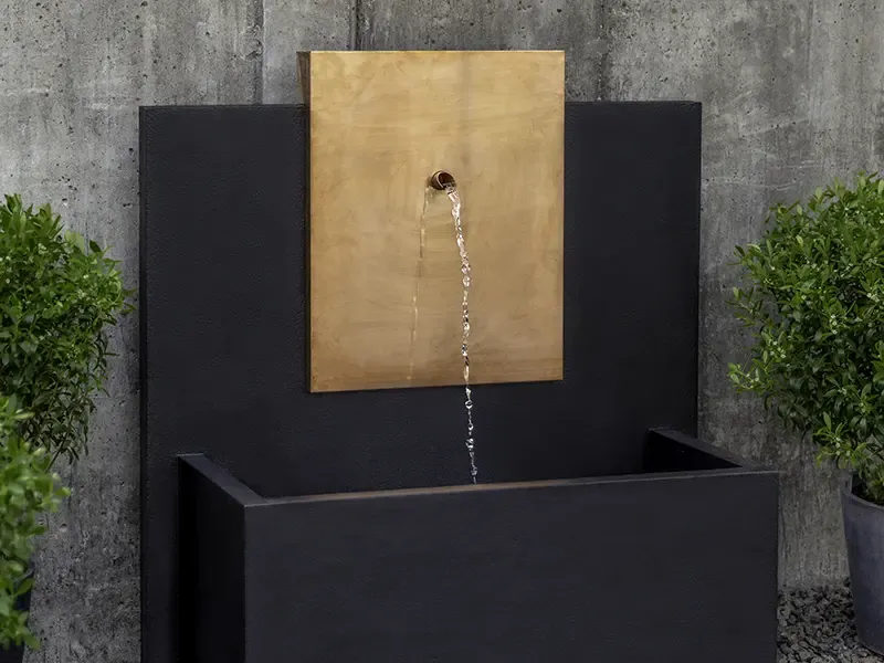 12 Nevada Courtyard Fountains That Keep Things Cool - Decor Hint Wall-Mounted Courtyard Fountain