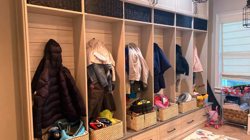 7 Montana Mudroom Benches Built For Boot Season - Decor Hint Storage Cubbies | Boot Buddies