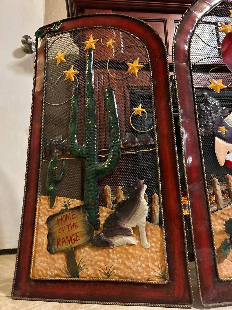 Screen Doors with Decorative Cutouts