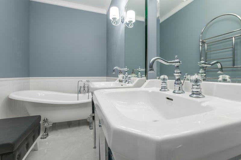 6 Timeless Bathroom Colors That Add A High-End Look - Decor Hint Slate Blue