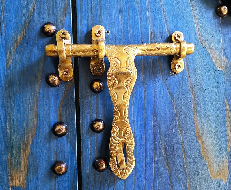 Screen Doors with Vintage Hardware