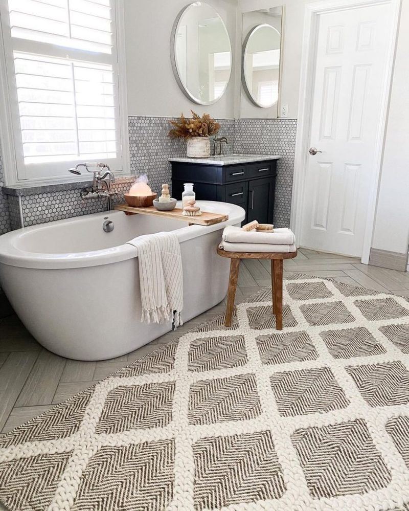 Wall-To-Wall Bathroom Carpeting