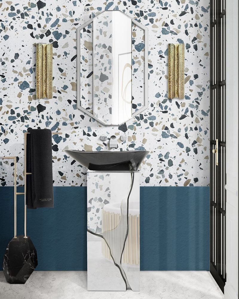 15 Pennsylvania Bathroom Floors That Are Making A Stylish Revival - Decor Hint Terrazzo Finishes
