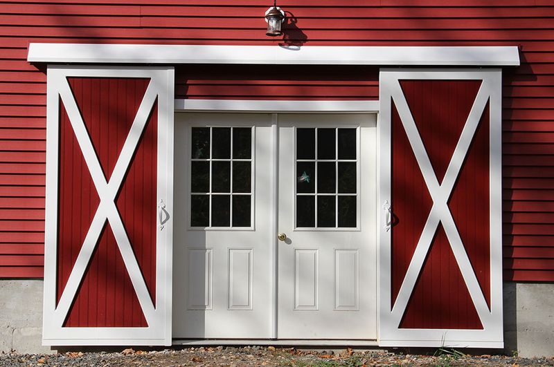 Double Barn Doors For Wide Openings