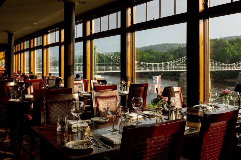 14 Small-Town Restaurants Full Of Charm In Pennsylvania - Decor Hint The Black Bass Hotel (Restaurant), Lumberville