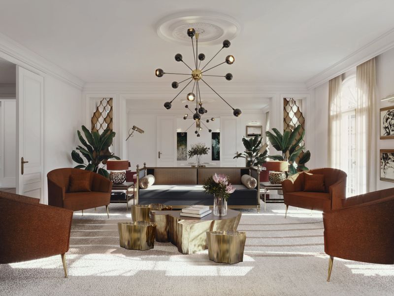 11 Living Room Trends In Illinois That May Return Sooner Than You Think - Decor Hint Brass Lighting