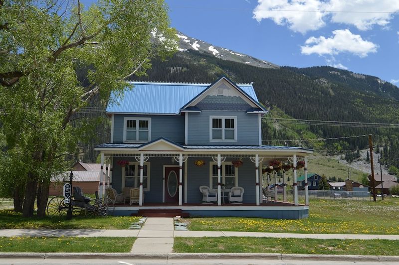 The Mining Magnate's Porch in Silverton
