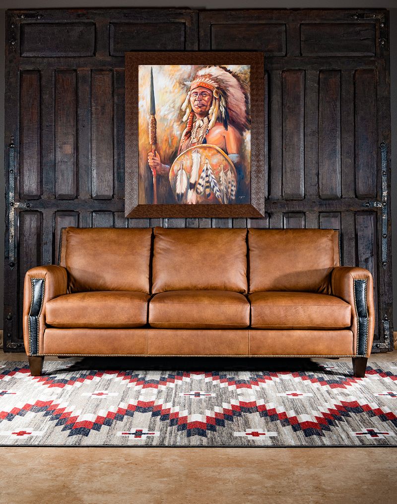 11 Texas Ranch Entryway Ideas That Should Inspire Your Next Renovation - Decor Hint Leather Upholstered Seating