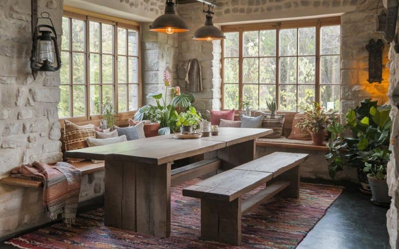 8 Minnesota Rustic Dining Rooms With Classic Character - Decor Hint Handcrafted Farmhouse Tables