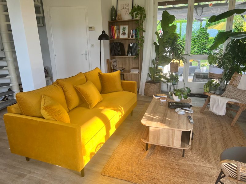 9 Sofa Colors That Always Feel Right In A Boston Home - Decor Hint Mustard Yellow: Unexpected Sunshine