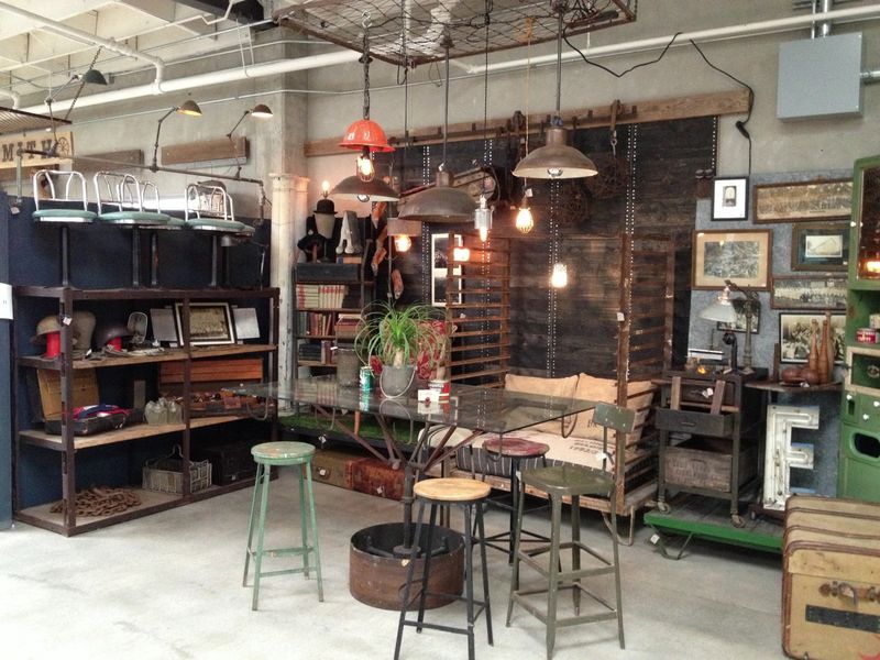 9 Must-Visit Vintage Shops In California For Retro Decor Lovers - Decor Hint Urban Americana – Long Beach's Industrial-Chic Warehouse
