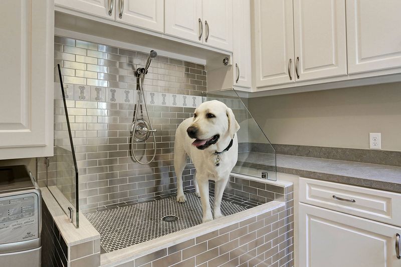 14 Vermont Farmhouse Mudrooms Designed To Tackle Mud Season - Decor Hint Dog-Washing Wonder
